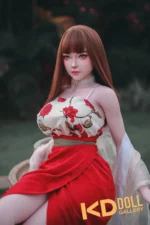 163cm/5ft4 F-cup Silicone Sex Doll – Peach：圖片 2