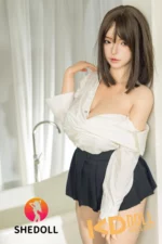 163cm/5ft4 H-cup Silicone Head Sex Doll – April：圖片 6
