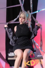 163cm/5ft4 H-cup Silicone Head Sex Doll – Bailu：圖片 4
