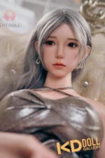 163cm/5ft4 H-cup Silicone Head Sex Doll – Chuyue