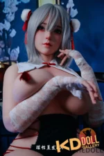 163cm/5ft4 H-cup Silicone Head Sex Doll – Gu Xiaoyu：圖片 2
