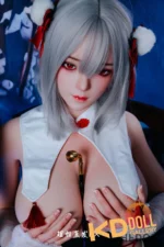 163cm/5ft4 H-cup Silicone Head Sex Doll – Gu Xiaoyu：圖片 7
