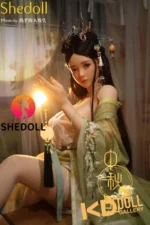 163cm/5ft4 H-cup Silicone Head Sex Doll – Qingning