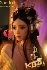 163cm/5ft4 H-cup Silicone Head Sex Doll – Qingning：圖片 2