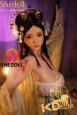 163cm/5ft4 H-cup Silicone Head Sex Doll – Qingning：圖片 4