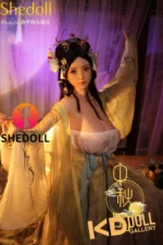 163cm/5ft4 H-cup Silicone Head Sex Doll – Qingning：圖片 6