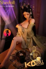 163cm/5ft4 H-cup Silicone Head Sex Doll – Qingning：圖片 7