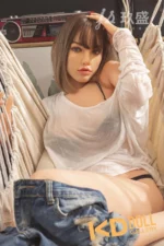 163cm/5ft4 F-cup Silicone Head Sex Doll – Lisa：圖片 5