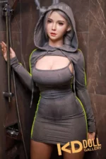 163cm/5ft4 F-cup Silicone Sex Doll – Sigrid Christ：圖片 3
