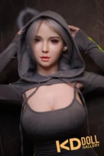 163cm/5ft4 F-cup Silicone Sex Doll – Sigrid Christ：圖片 5