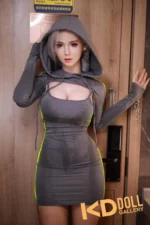 163cm/5ft4 F-cup Silicone Sex Doll – Sigrid Christ：圖片 6