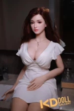 163cm/5ft4 F-cup Silicone Sex Doll – Tracy Norris：圖片 6
