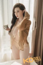 164cm/5ft5 F-cup Hyper Realistic Silicone Sex Doll – Meiniang：圖片 4