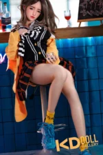 163cm/5ft4 F-cup Silicone Sex Doll – Zina：圖片 2