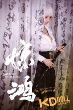 163cm/5ft4 H-cup Silicone Head Sex Doll – Achu：圖片 3