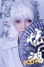 163cm/5ft4 H-cup Silicone Head Sex Doll – Achu：圖片 5