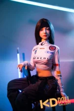 165cm/5ft5 E-cup Silicone Head Sex Doll – Xixi：圖片 3
