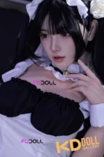165cm/5ft5 F-cup Silicone Sex Doll – Xiaobei：圖片 5
