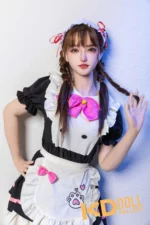 166cm/5ft5 D-cup Silicone Sex Doll – Xiaoye：圖片 4
