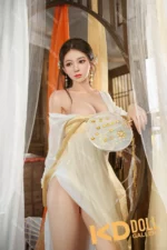 168cm/5ft6 E-cup Silicone Head Sex Doll – Baiyi：圖片 5