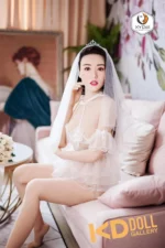 168cm/5ft6 C-cup Silicone Head Sex Doll – Monica Effie：圖片 4