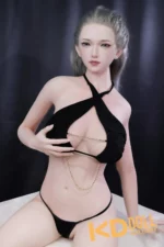 168cm/5ft6 D-cup Silicone Head Sex Doll – Bai Ji：圖片 7