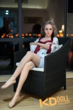 168cm/5ft6 C-cup Silicone Head Sex Doll – Kama Ellis：圖片 6