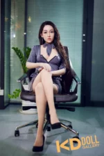 168cm/5ft6 C-cup Silicone Head Sex Doll – Kelly Nell