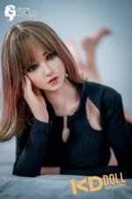 168cm/5ft6 F-cup Hyper Realistic Silicone Sex Doll – Moira John：圖片 4