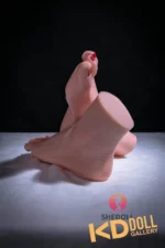 22cm/9in 3.7LB Silicone Foot Male Masturbator Toy：圖片 7