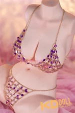 54cm/1ft9 E-cup Silicone Life-size Sex Doll Torso：圖片 6
