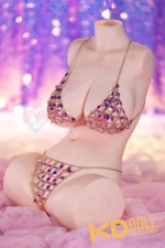 54cm/1ft9 E-cup Silicone Life-size Sex Doll Torso：圖片 7