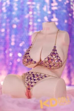 54cm/1ft9 E-cup Silicone Life-size Sex Doll Torso：圖片 6