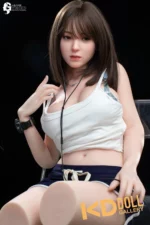 96cm/3ft2 F-cup Torso Silicone Sex Doll – Wanying：圖片 5