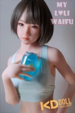 148cm/4ft10 B-cup Silicone Head Sex Doll – Haruki：圖片 2