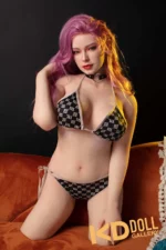 105cm/3ft5 E-cup Torso Silicone Head Sex Doll – Kitty Law：圖片 6