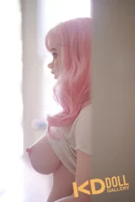 150cm/4ft11 K-cup Silicone Sex Doll – Ariel：圖片 7