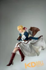 156cm/5ft1 F-cup Silicone Sex Doll – Violet Evergarden：圖片 2