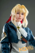 156cm/5ft1 F-cup Silicone Sex Doll – Violet Evergarden：圖片 5