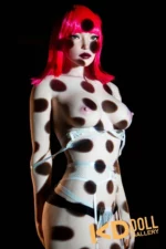 157cm/5ft2 D-cup Silicone Head Sex Doll – Polly：圖片 2
