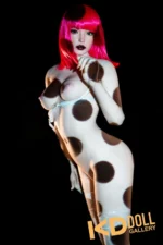 157cm/5ft2 D-cup Silicone Head Sex Doll – Polly：圖片 4