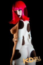 157cm/5ft2 D-cup Silicone Head Sex Doll – Polly：圖片 6
