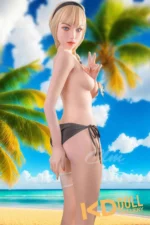 157cm/5ft2 D-cup Silicone Sex Doll – Gali：圖片 3
