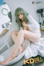 158cm/5ft2 C-cup Silicone Sex Doll – Qian：圖片 5