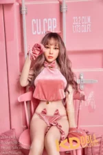 158cm/5ft2 D-cup Silicone Head Sex Doll – Alessia：圖片 3
