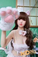 158cm/5ft2 D-cup Silicone Head Sex Doll – Imelda：圖片 2