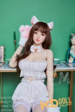 158cm/5ft2 D-cup Silicone Head Sex Doll – Imelda：圖片 6