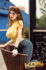 159cm/5ft3 G-cup Silicone Head Sex Doll – Eileen：圖片 4