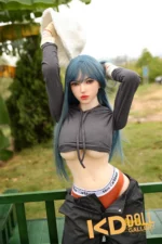 159cm/5ft3 G-cup Silicone Head Sex Doll – Joline