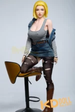 159cm/5ft3 G-cup Silicone Sex Doll – Joline：圖片 2